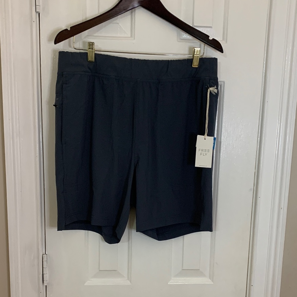 Free Fly Apparel Men's Dark Gray Shorts